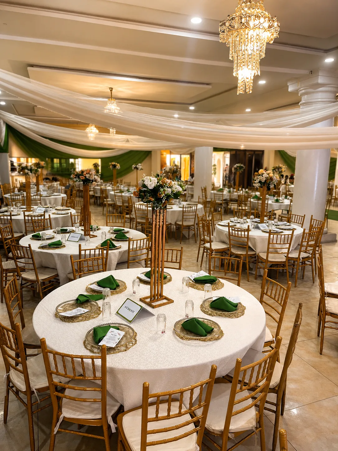 HALL SETUP